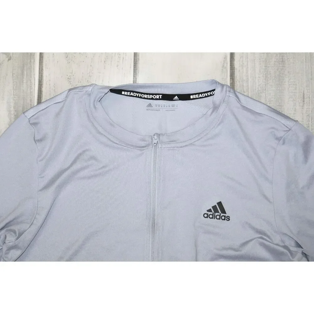 Adidas Men's Lightweight Quarter Zip Golf AeroReady Breathable Pullover Size M